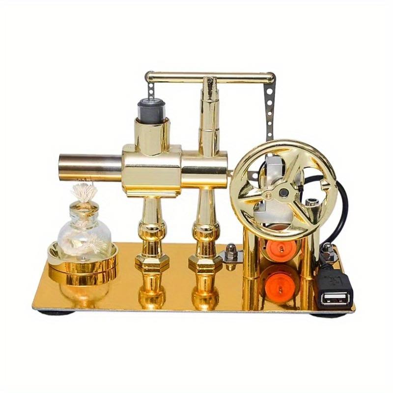 Science And Invention - Generador de Motor Stirling de Cilindro