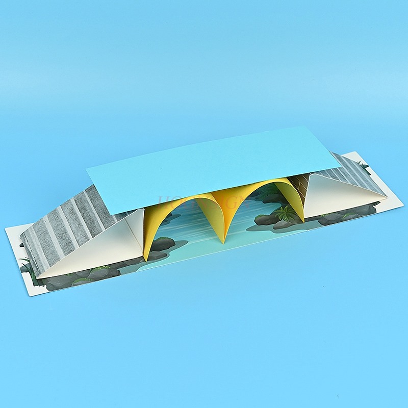 Science And Invention - Puente de papel hecho a mano