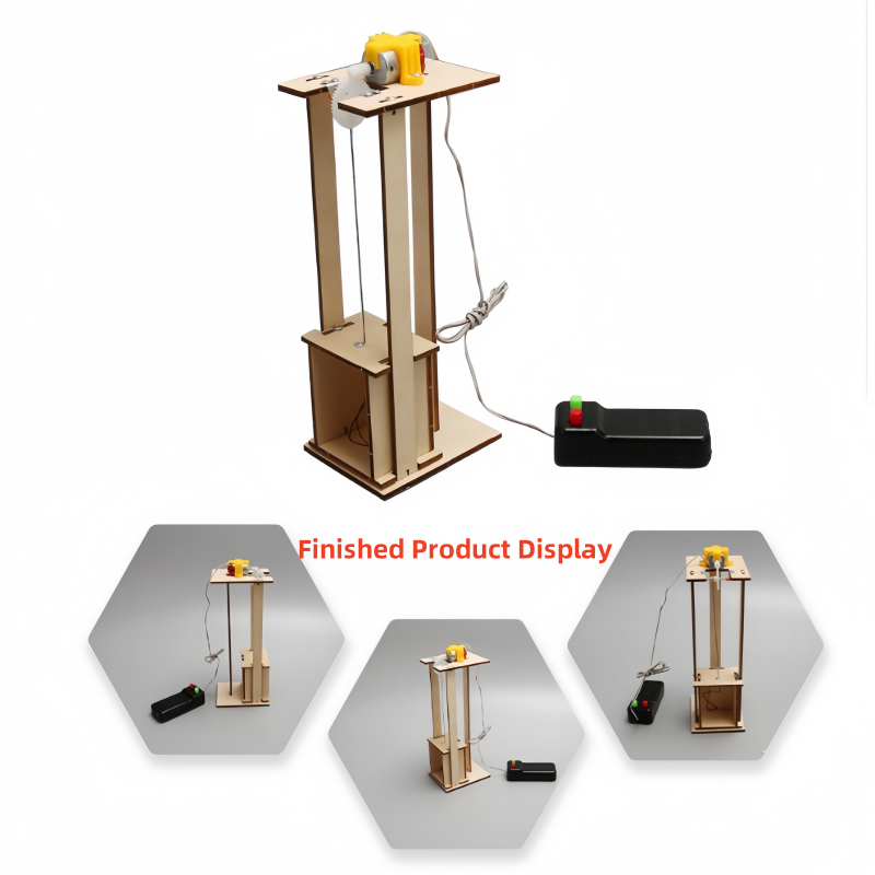 Science Diy Model - Kit de elevador de elevación con