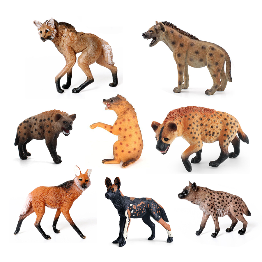 Science Toy - Hígena de vida silvestre de plástico