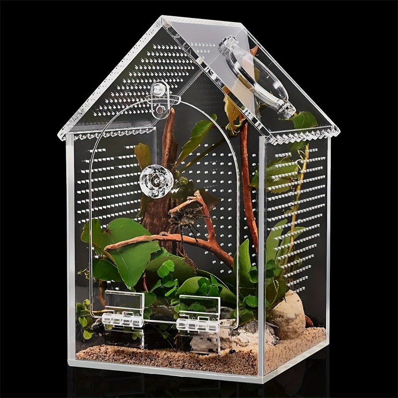 Science Hobbyist - Caja de Hábitat Transparente de Acrílico