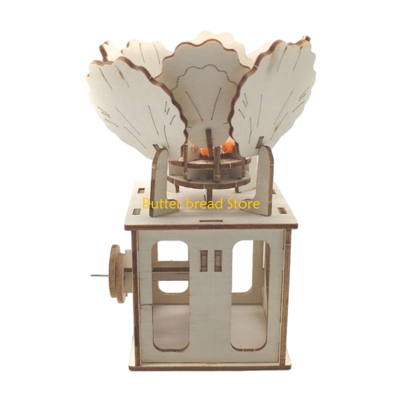 Science Hobbyist - W89C-modelo ciencia madera reutilizado, juguete experimentos