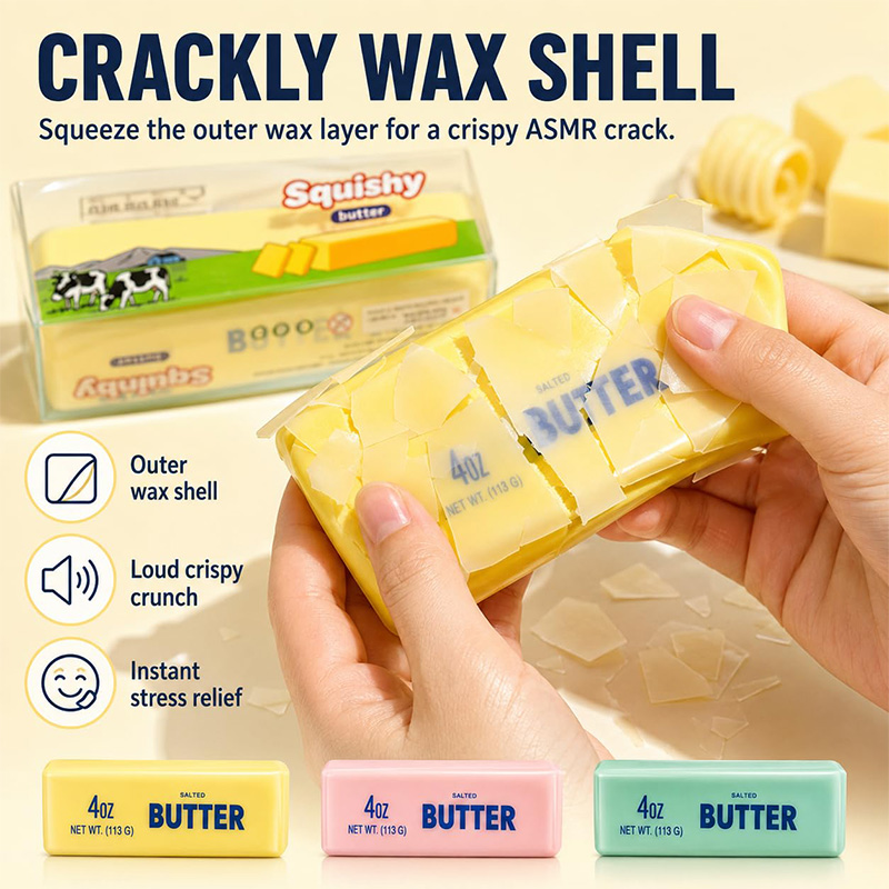 Crispy Wax Butter Squishy Rosa - Crystal Growing Kit reseña y precio